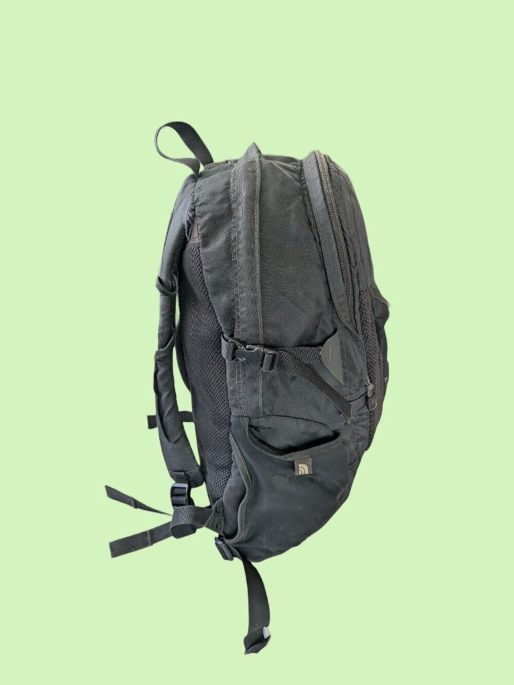 Used The North Face RECON Backpack Black - Picture 4 of 14